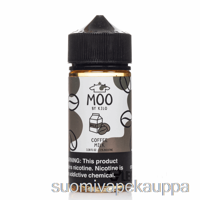 Vape Suomi Kahvimaito - Moo E-nesteet - 100ml 0mg